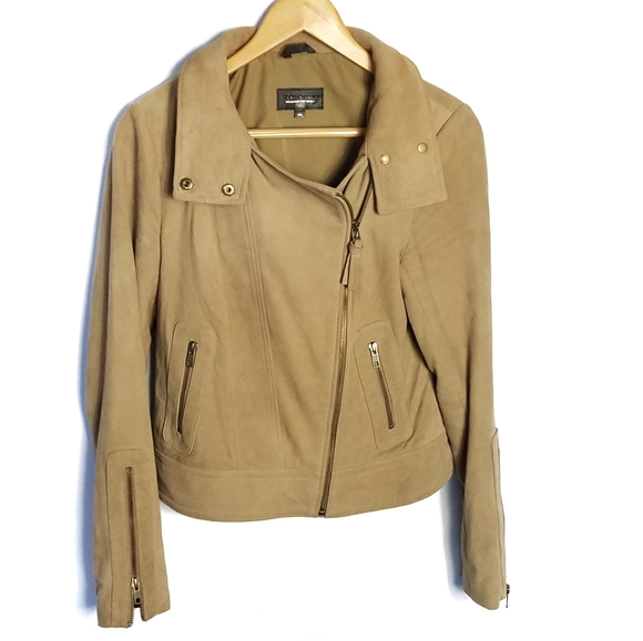 Aritzia Jackets & Blazers - Mackage lambskin moto jacket size Medium